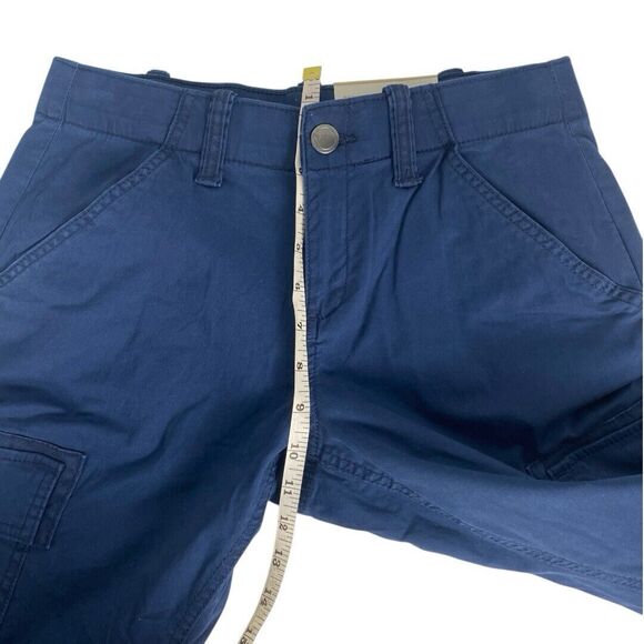 Natural Reflections Size 2 Navy Blue CARGO Pants Cotton Polyester Spandex WP57 - Picture 3 of 11